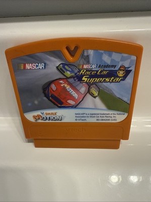 VTech V.Smile Motion NASCAR Academy Race Car Superstar Game Cartridge
