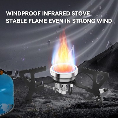 REDSUN FD3 UFO Gaskocher 3kW Extrem Winddicht Faltbar Outdoor Trekking