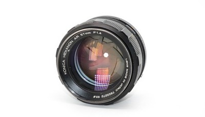 Konica Hexanon AR 57mm 1:1,4 Objektiv