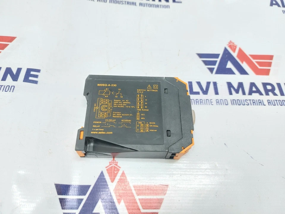 Selec 800sq-a-230 Delay Timer - Image 3 of 4