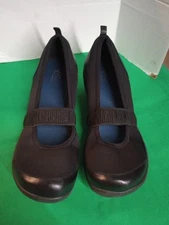 Easy Spirit Womens E360 Slip On Kerrie Mary Jane Shoes Black  Size 9.5M