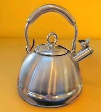 Professional Quality Whistling Tea Kettle 2.7Qt/ 2.5L Heavy Stainless Steel