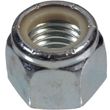 Hillman 1/4 In. 20 tpi Steel Course Thread Nylon Insert Lock Nut (100 Ct.)