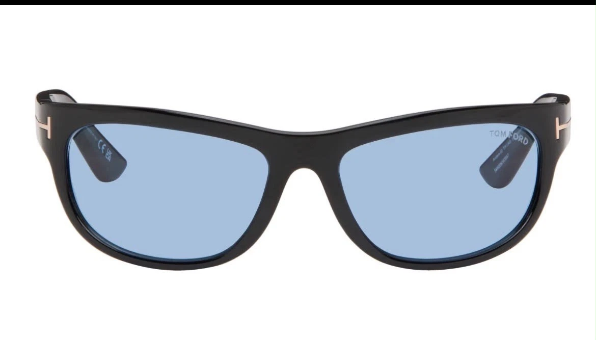Tom Ford Black Wrap Sunglasses for Men for sale | eBay display picture 3