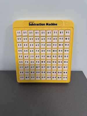 Lakeshore Subtraction Machine Math Learning Educational Toy Pop Up Homeschool