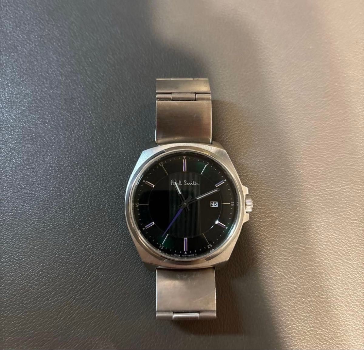 Smith Second From GN-4WS Dial Men's Hand Purple Used Green Paul Japan Watch - vintagewatches.pk