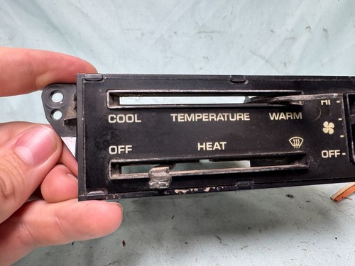 1981-1993 DODGE D150 RAMCHARGER A/C Air Conditioner Heat Climate Control Switch - Picture 2 of 8