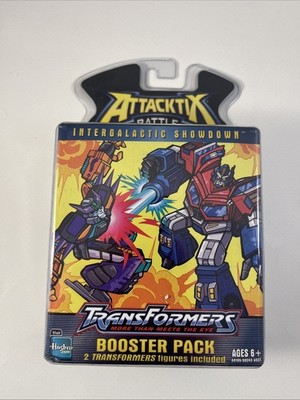 TRANSFORMERS Attacktix Battle Figure Game Booster Pack NEW SEALED Hasbro 2006