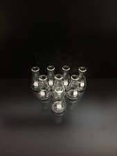 Corning Pyrex Cat No 4980-125 Narrow Mouth Erlenmeyer Flasks 125 mL Lot 8 PCS