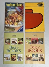 Southern Living Cooking School Cookbook Lot Recipes Vintage Best Of Books Bundle