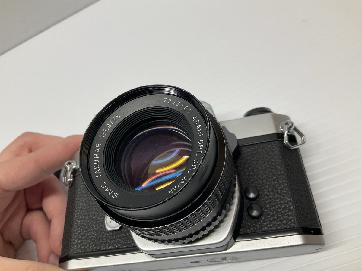 Pentax Honeywell Spotmatic F 35mm Film Camera w/ SMC Takumar 55mm
