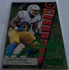 2021 Contenders Football Austin Ekeler Los Angeles Chargers Chain Movers Green