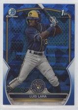 2023 Bowman Sapphire Edition Chrome Prospects Luis Lara #BCP-100 0c1h