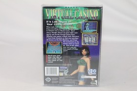 Virtual Casino Sega Saturn Natsume AUTHENTIC! BRAND NEW & SEALED! RARE!