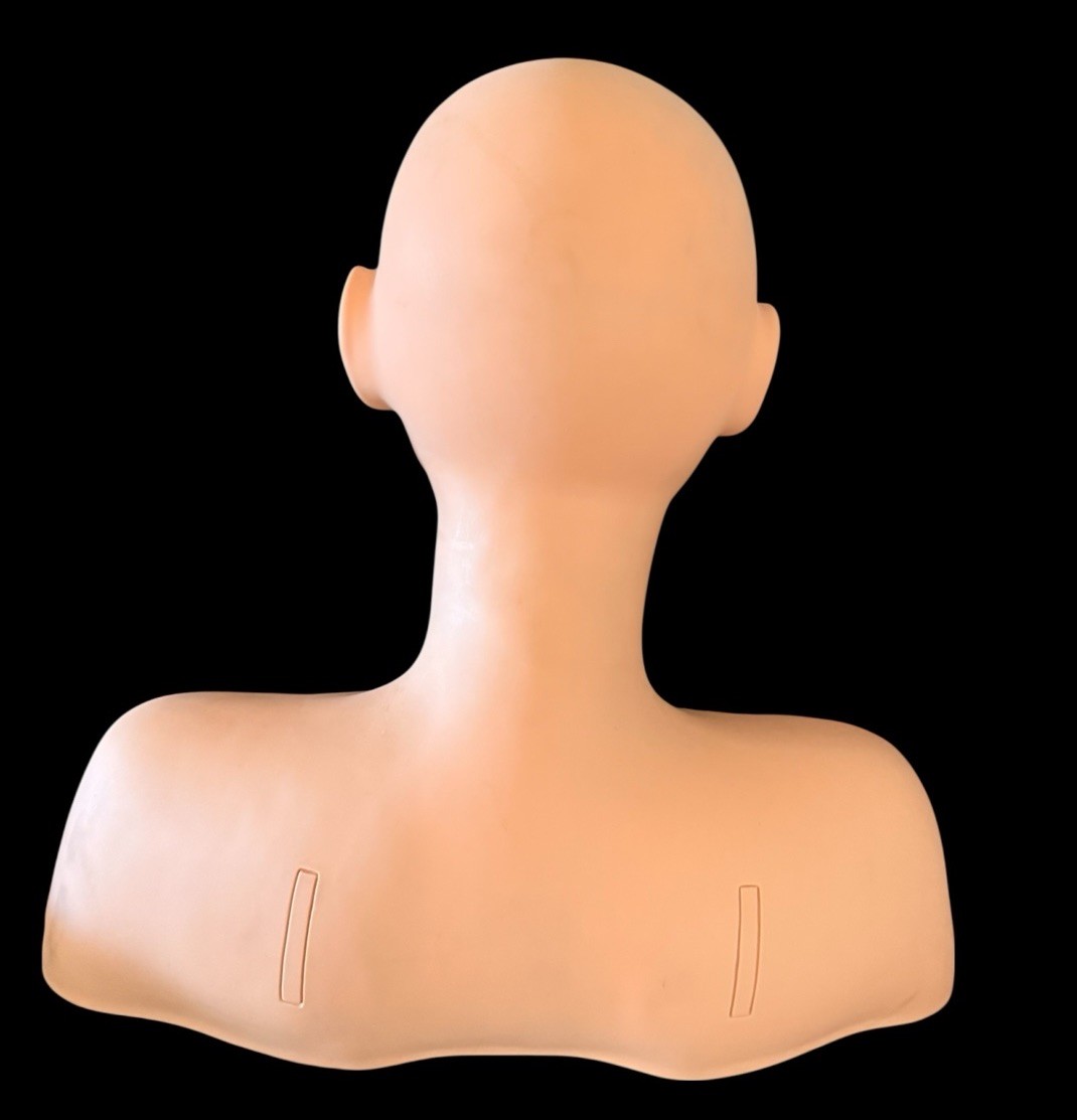 15” Marianna Mannequin Training Head – Makeup, Massage, Eyelash, Wig Practice