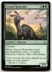 Crested Herdcaller 126/196 Uncommon Rivals of Ixalan MTG