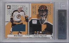 2004-05 ITG Heroes and Prospects 16/20 Brad Boyes Andrew Raycroft #HSHS-11 0c3
