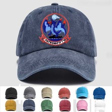 Customized Name Embroidered Us Naval Patrol Squadron 50 Vp-50, Veteran Cap