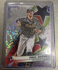 2024 Topps Cosmic Chrome Paul Skenes Starfractor Rookie Card SF-16