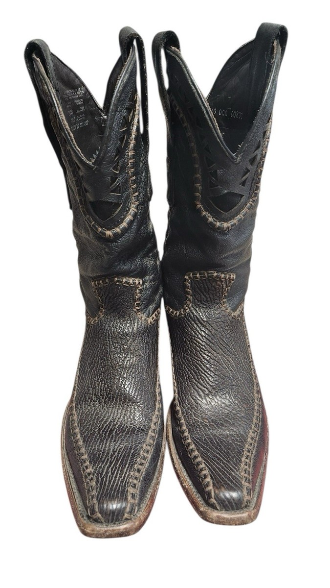 Cuadra Shark Leather Cowboy Western Boots Mexico 26.5 / US 7.5 | eBay
