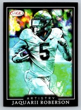 Jaquarii Roberson 2022 SAGE Artistry #55 Wake Forest Demon Deacons