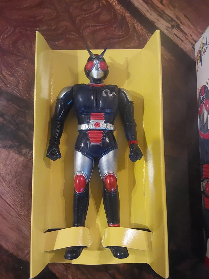 Figura R A R E Biorider / Kaman Rider Black RX en caja de BANDAI Foto 2 de 4