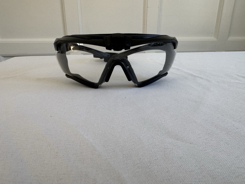 ESS Crossbow Suppressor Shooting Glasses Black Frame Hi-Def Copper Lens