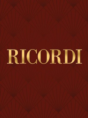Canti D'amore Vocal Score