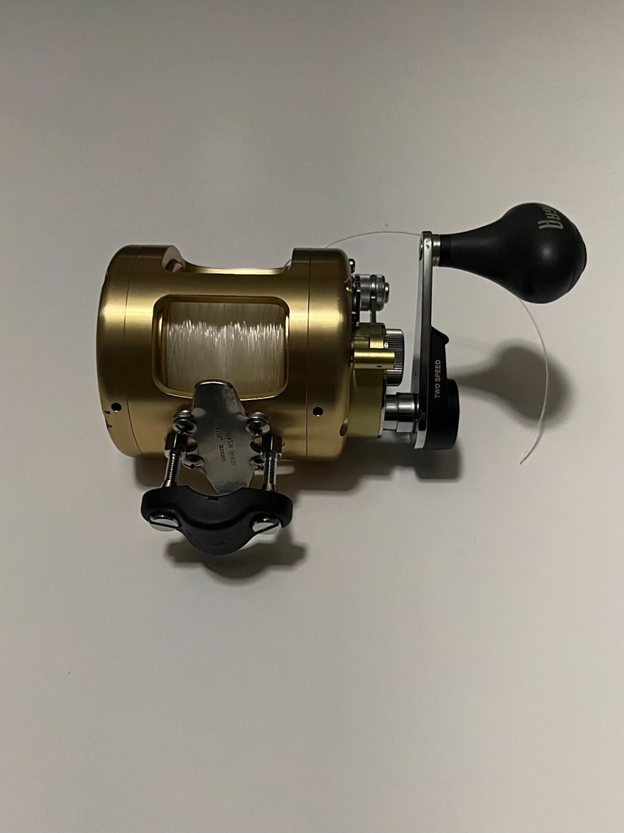 Shimano Tiagra 16 2-Speed Bait Casting and Trolling Fishing Reel
