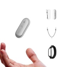 Plaud NotePin S AI Voice Recorder 64GB Wearable Device Silver Japan 112 Lang