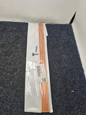 (QTY 10)Therwen Pure Copper Round Rod 11.8,  0.16 in/4mm in Diameter