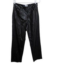Old Navy Womens High Rise OG Loose Faux Leather Pants 10