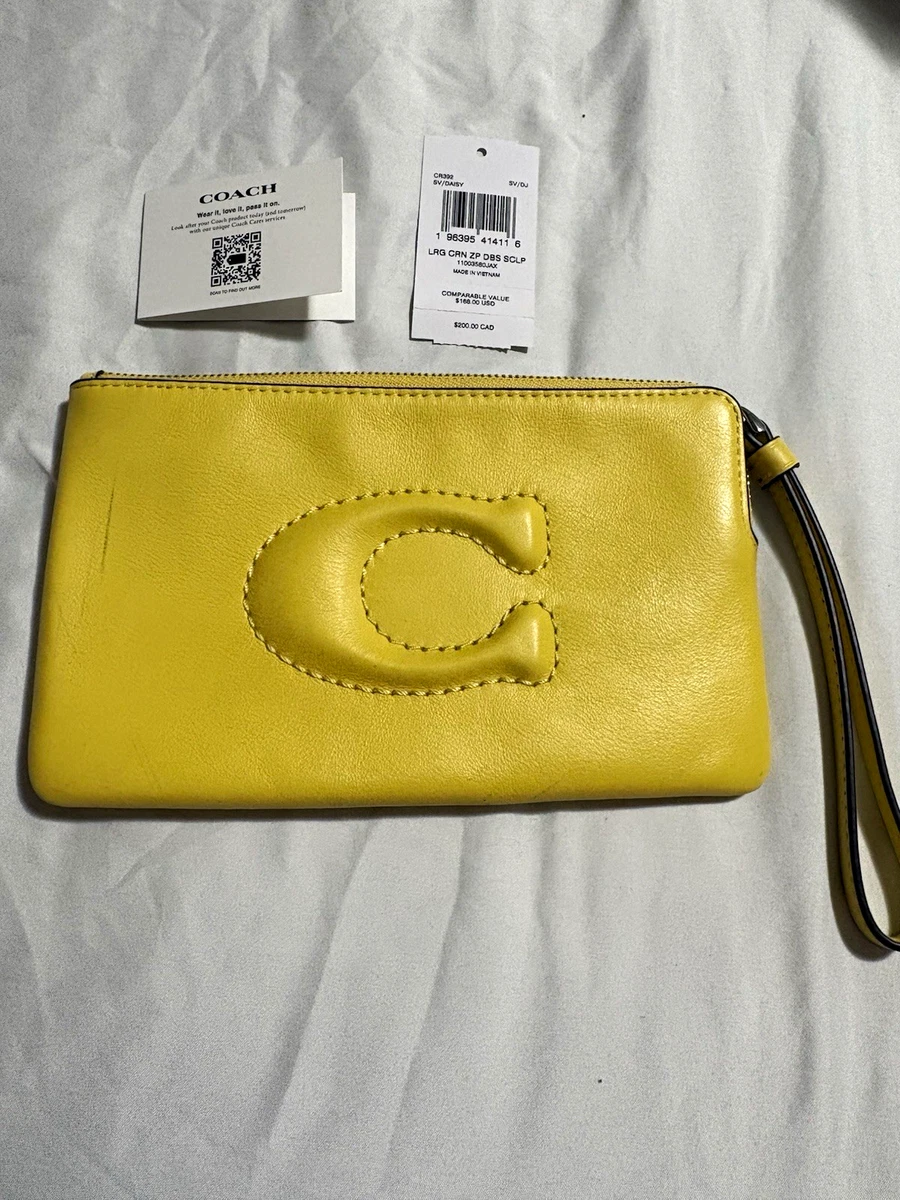 Coach Leather Yellow Wallets for Women for sale | eBay