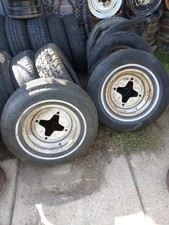 2- 15 Dexstar Vintage Travel Trailer Camper Wheels Rims Pair 2- 15 Dexstar Vintage Travel Trailer Camper Wheels Rims Pair
