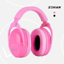 ZOHAN EM030 Kids Earmuffs, Pink  Hearing Protection Sound Proof For Baby Autism
