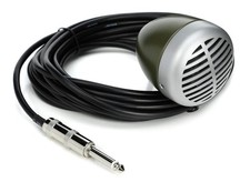Shure Green Bullet 520DX Dynamic Harmonica Microphone Open Box