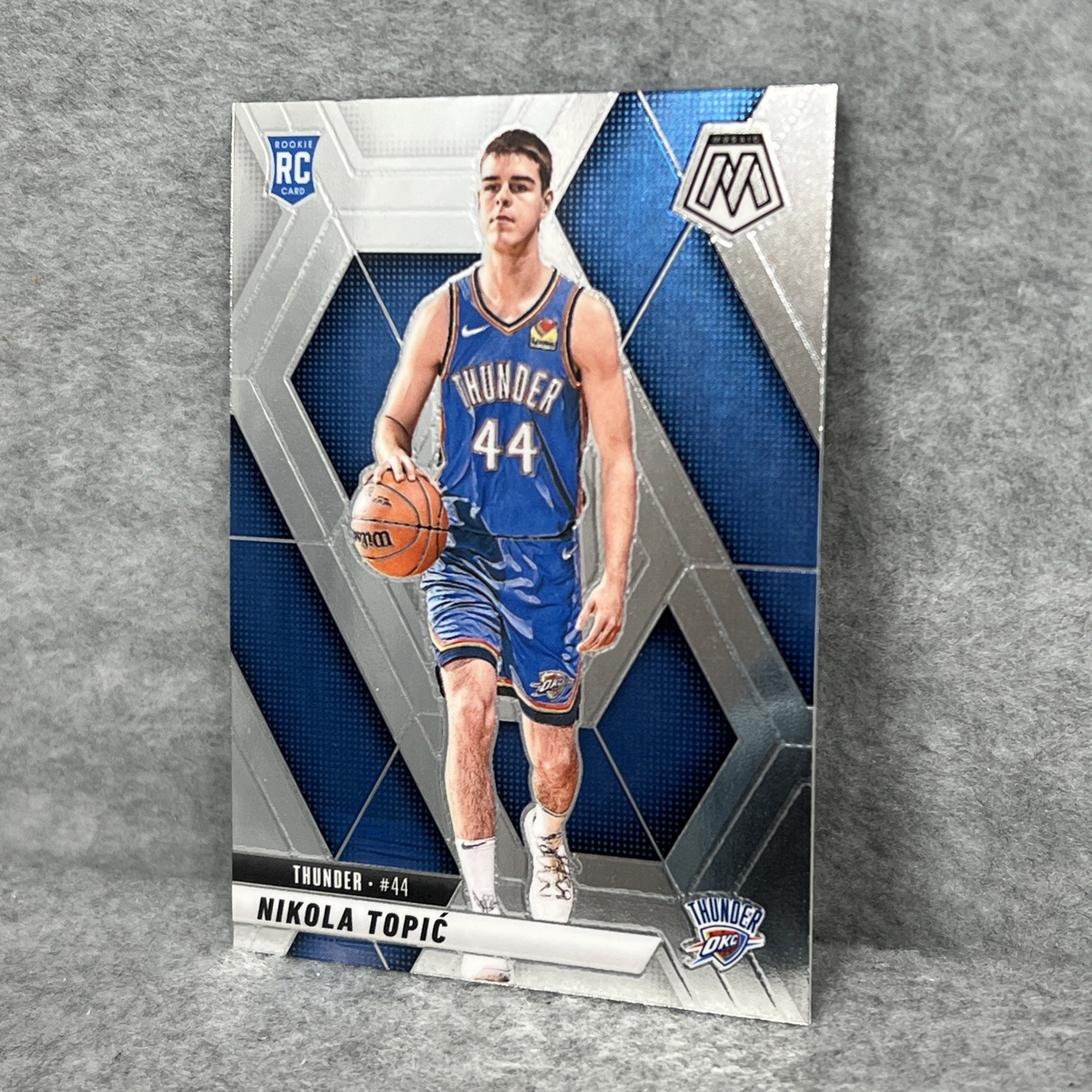2024-25 Panini Mosaic Basketball #242 Nikola Topic Rookie Card