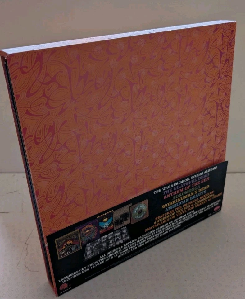 GRATEFUL DEAD-WARNER BROS STUDIO ALBUMS..MINT! RARE! 5XVINYL LP BOX SET 2010 - Image 3 of 4
