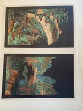 Les Laques du Coromandel vintage litho 1922
