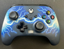 Power A Enhanced Controller for Xbox Series X/ One Arc Lightning Blue No Wire