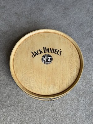Jack Daniels Whiskey Barrel Top Bar Display Wall Sign Advertising