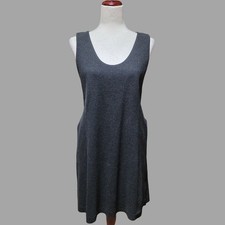 Women's UNIQLO Dark Grey Sleeveless Dress - Size S