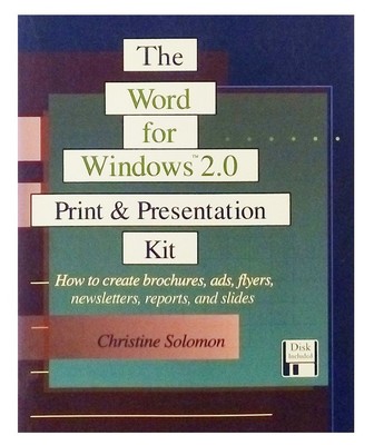 Christine Solomon The Word für Windows 2.0