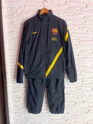 Nike FC Barcelona 2011-2013 socer track suit set zip jacket pants