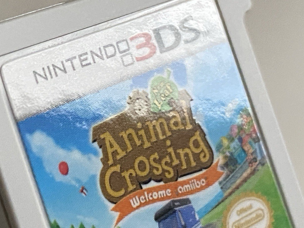 Animal Crossing New Leaf Welcome amiibo Nintendo 3DS Good Label