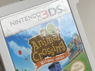 Animal Crossing New Leaf Welcome amiibo Nintendo 3DS Good Label