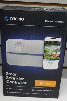 Rachio 3  8ZULW-C Smart Sprinkler Controller 8-Zone Wi Fi NEW - FREE SHIPPING