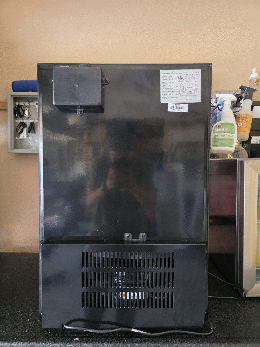 Luc Belaire France Mini Fridge Refrigerator Cooler with LED Light