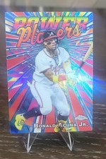 2025 Topps Chrome Logofractor Edition - Power Players Ronald Acuña Jr. #PP-7
