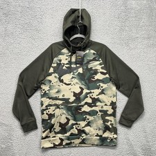 Nike Therma Dri-FIT Hoodie Mens Medium Camo Pullover Fleece Training CU6241-355